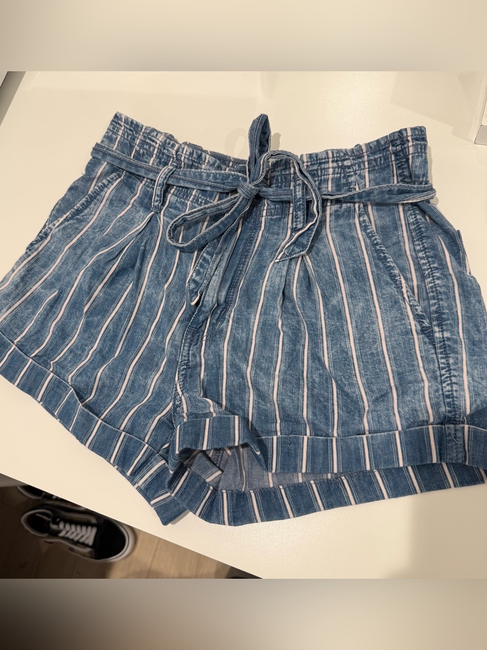 American Eagle Striped Shorts